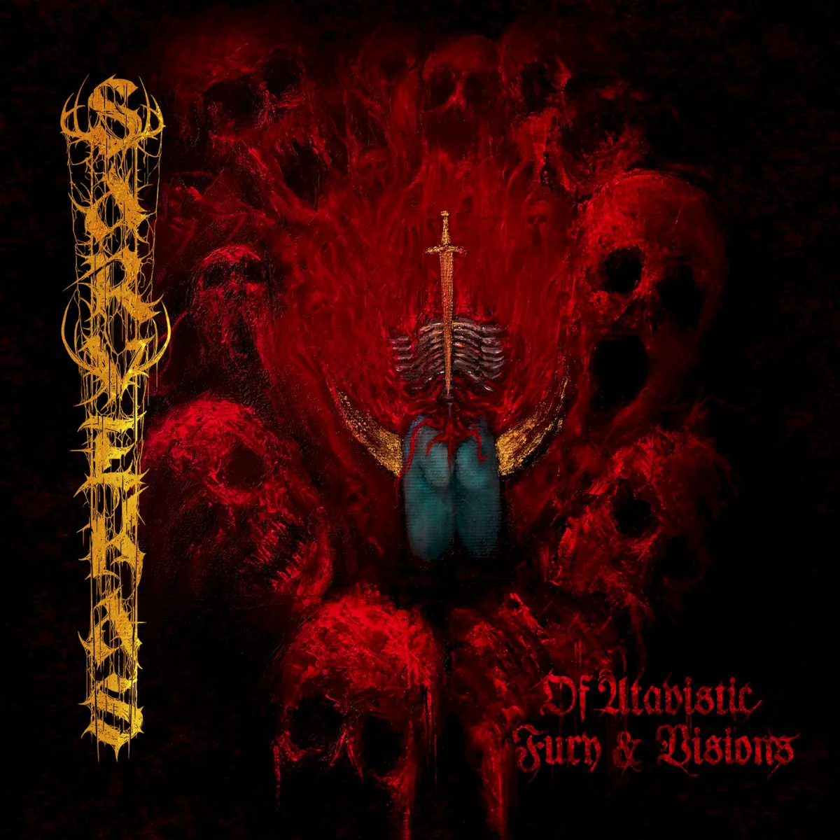 Obal alba Sarvekas – Of Atavistic Fury & Visions