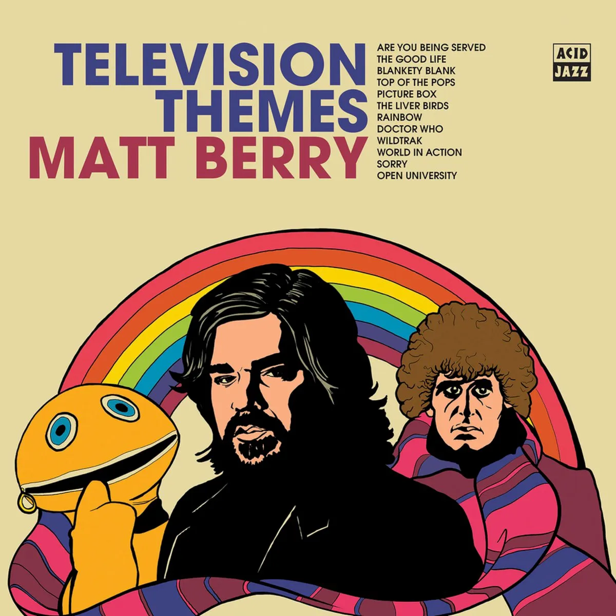 Obal alba Matt Berry – Television Themes