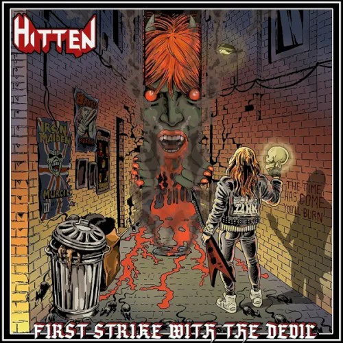 Obal alba Hitten – First Strike With the Devil