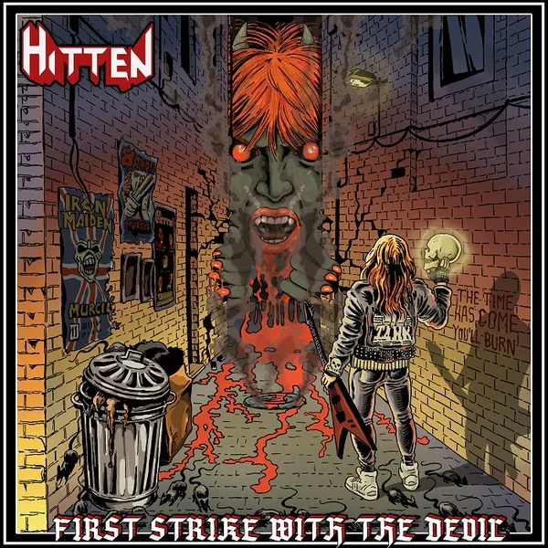 Obal alba Hitten – First Strike With the Devil