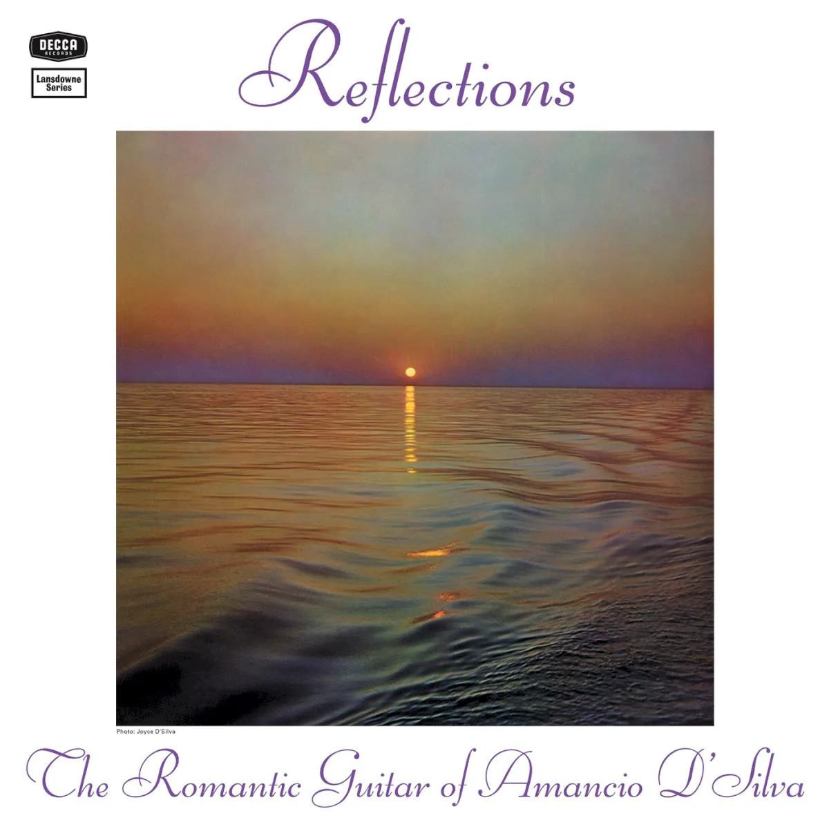 Cover of Amancio D’Silva – Reflections: The Romantic Guitar of Amancio D’Silva