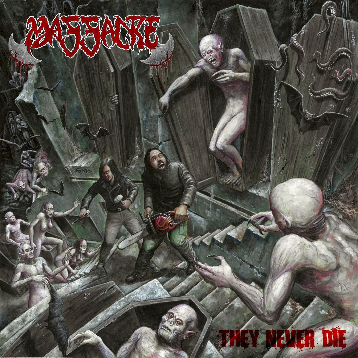 Cover of Massacre – They Never Die