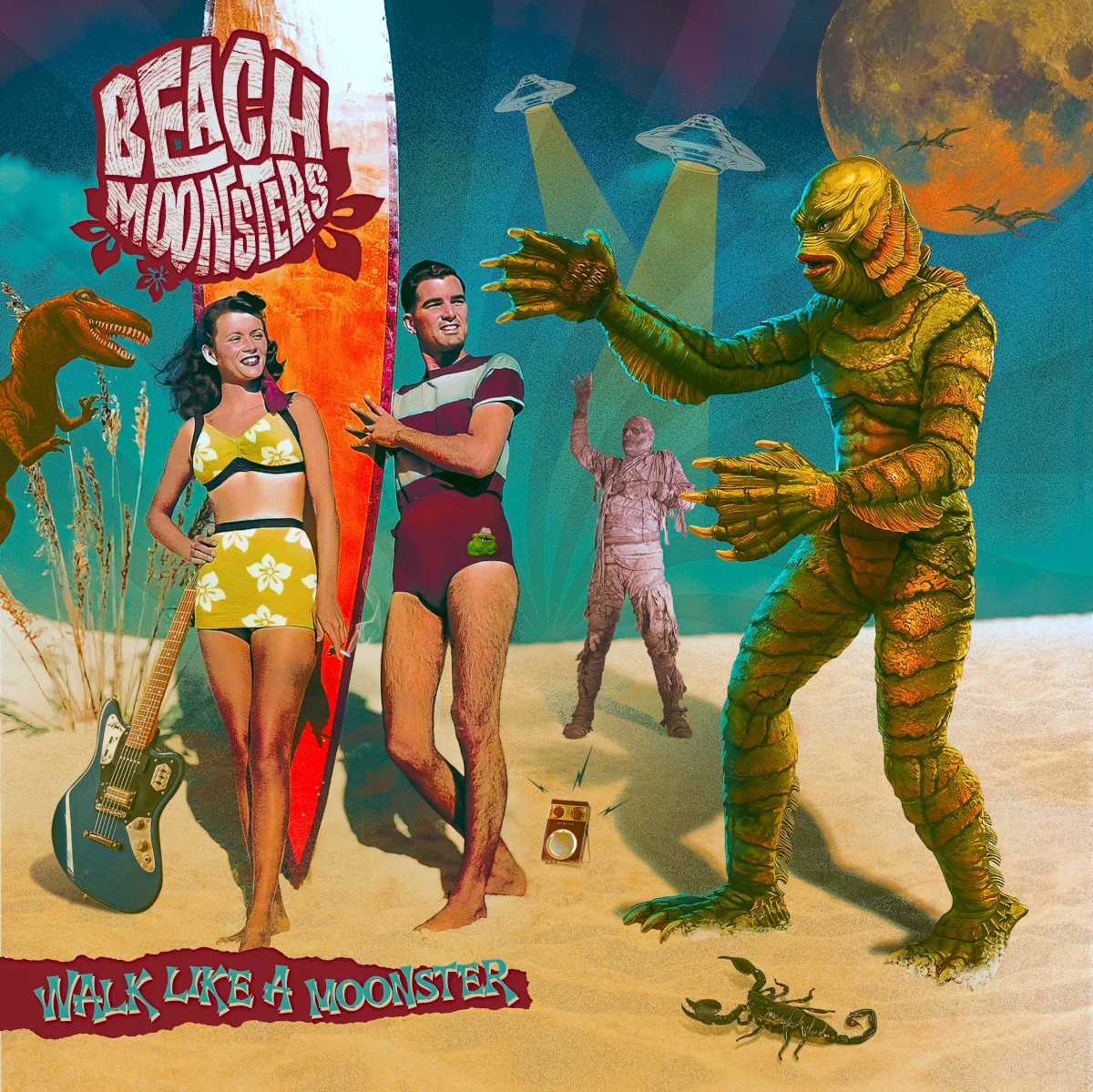 Cover of Beach Moonsters – Walk Like a Moonster