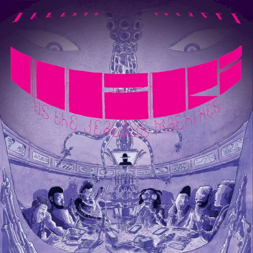 Cover of Shabazz Palaces – Quazarz vs. The Jealous Machines