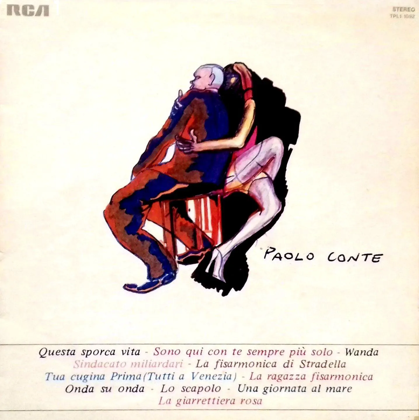 Obal albumu Paolo Conte