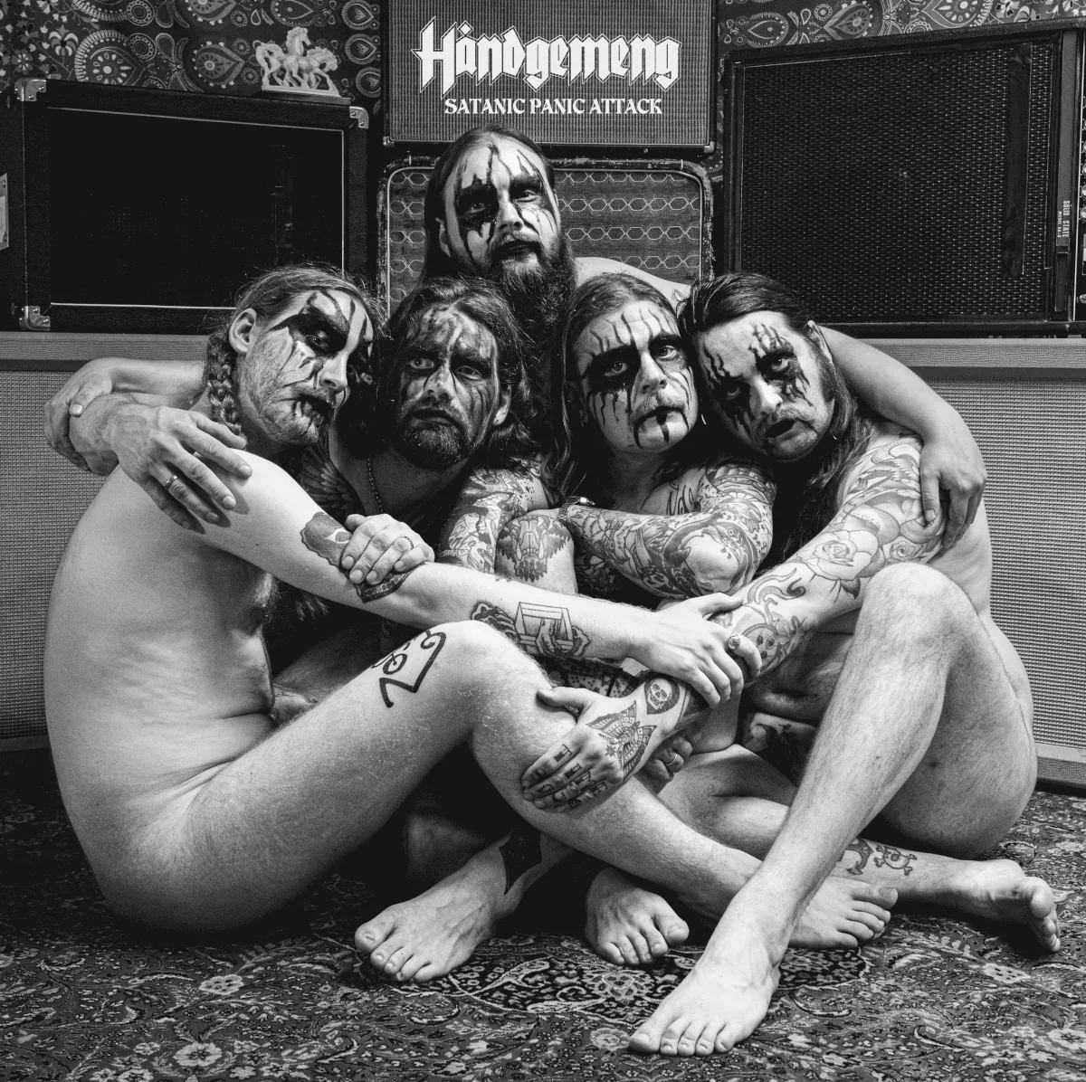 Obal alba Håndgemeng – Satanic Panic Attack