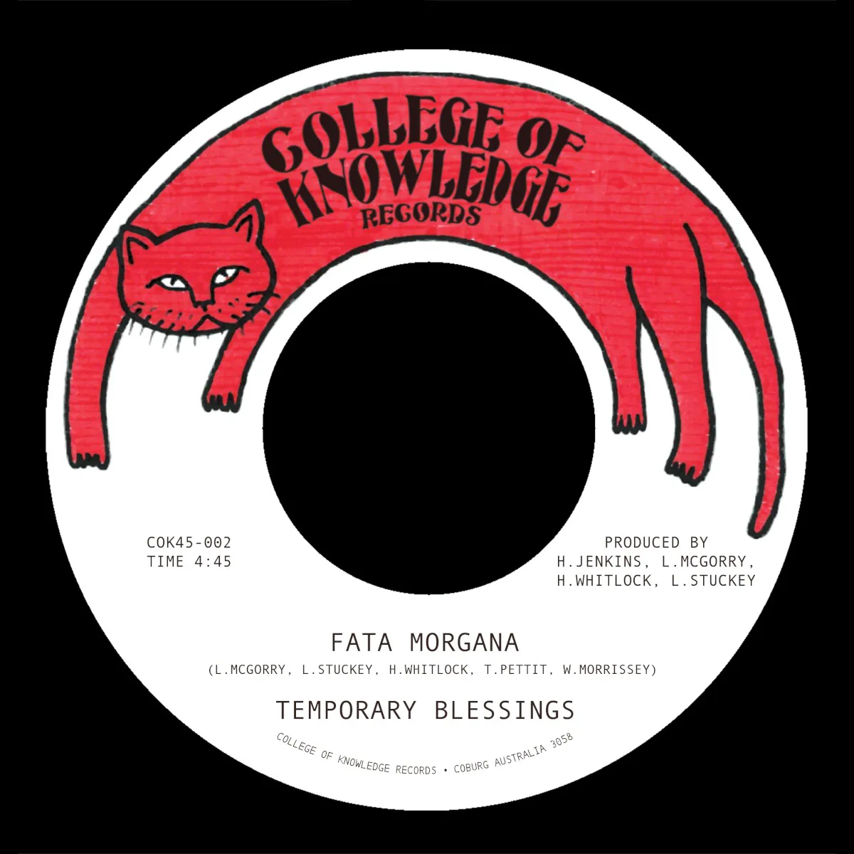 Obal albumu Temporary Blessings – Fata Morgana b/w Silence Leaves An Open Wound