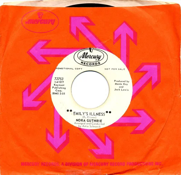 Cover of Nora Guthrie – Emily's Illness / Home Before Dark