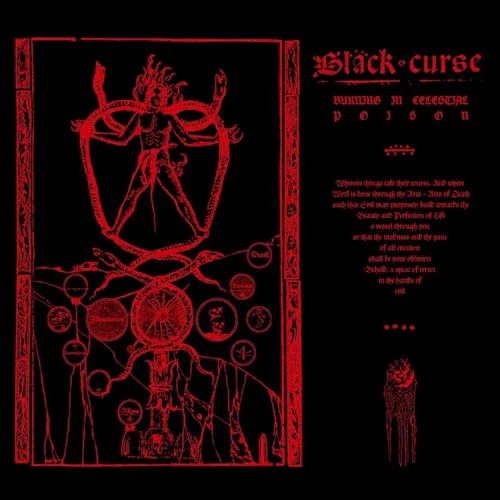 Cover of Black Curse – Burning in Celestial Poison