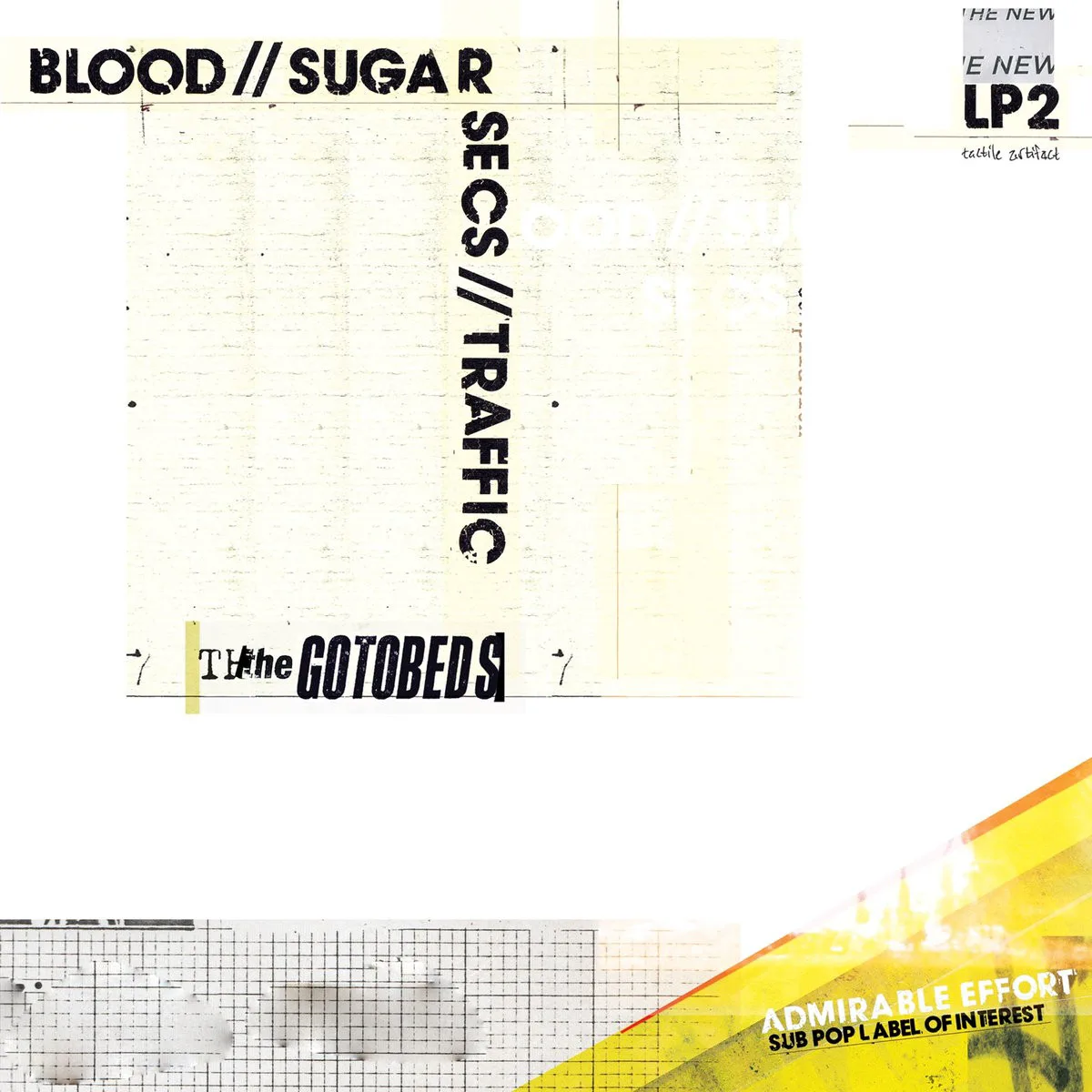 Obal alba The Gotobeds – Blood // Sugar // Secs // Traffic