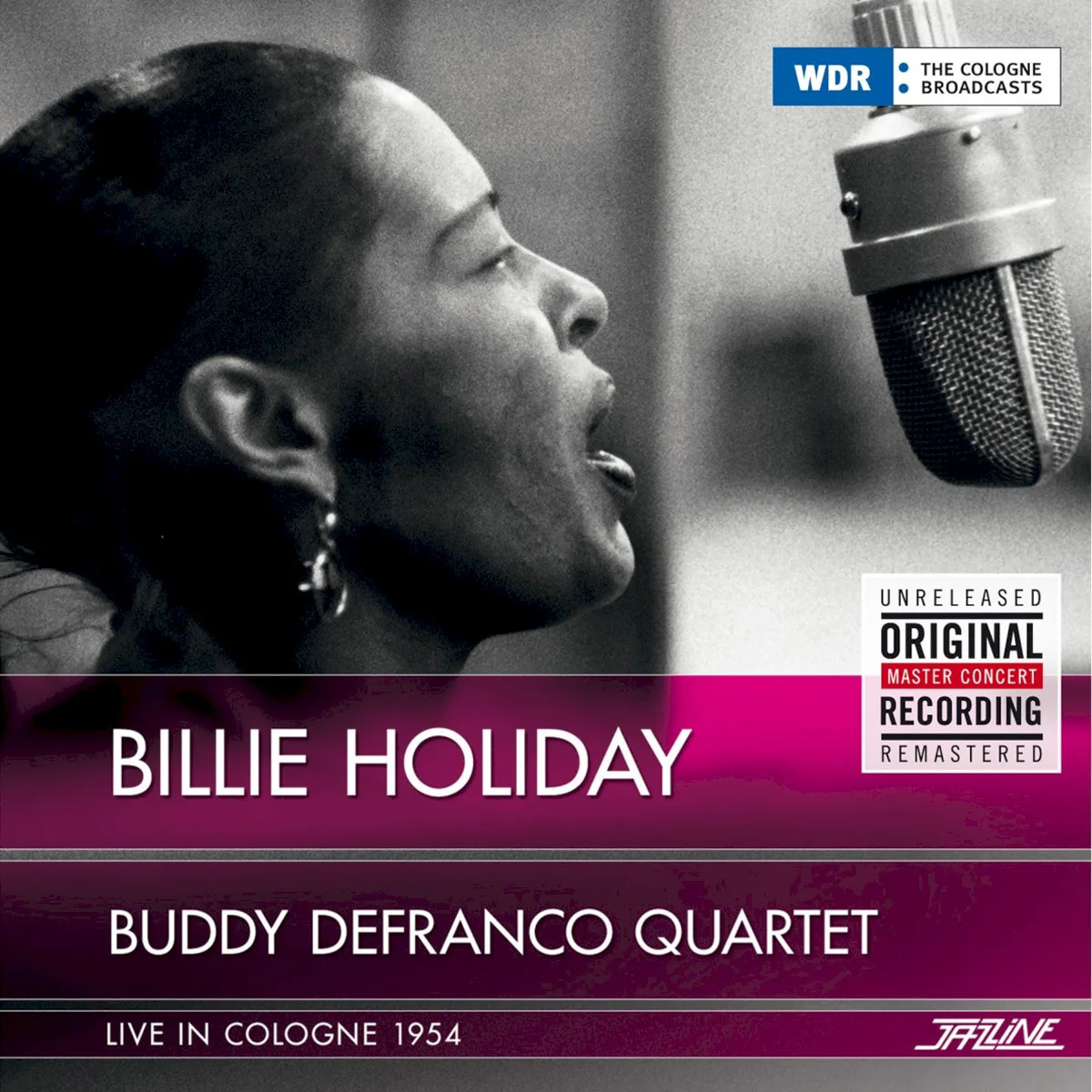 Obal alba Billie Holiday, Buddy DeFranco Quartet – Live in Cologne, 1954