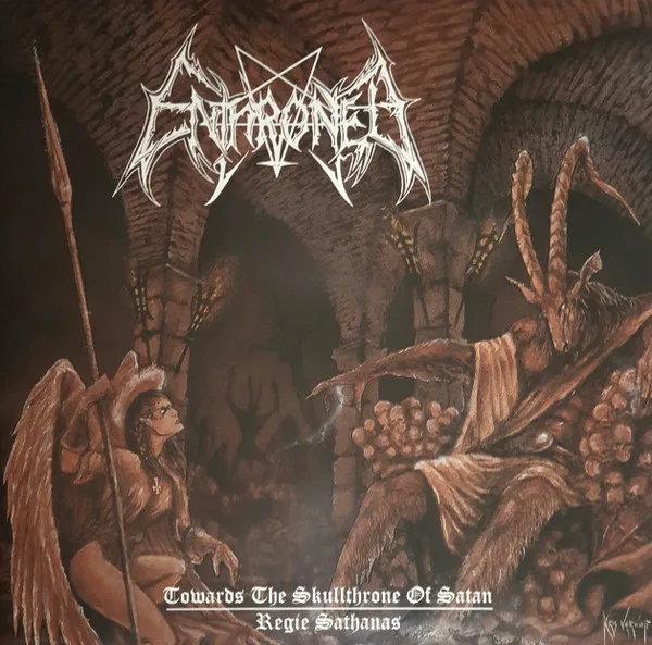 Obal alba Enthroned – Towards the Skullthrone of Satan / Regie Sathanas