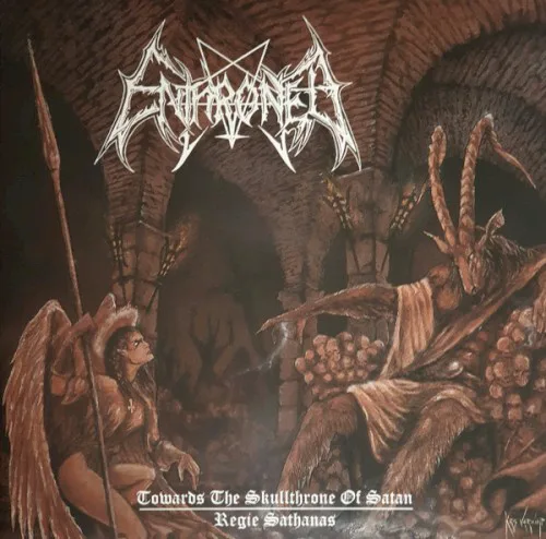Obal alba Enthroned – Towards the Skullthrone of Satan / Regie Sathanas