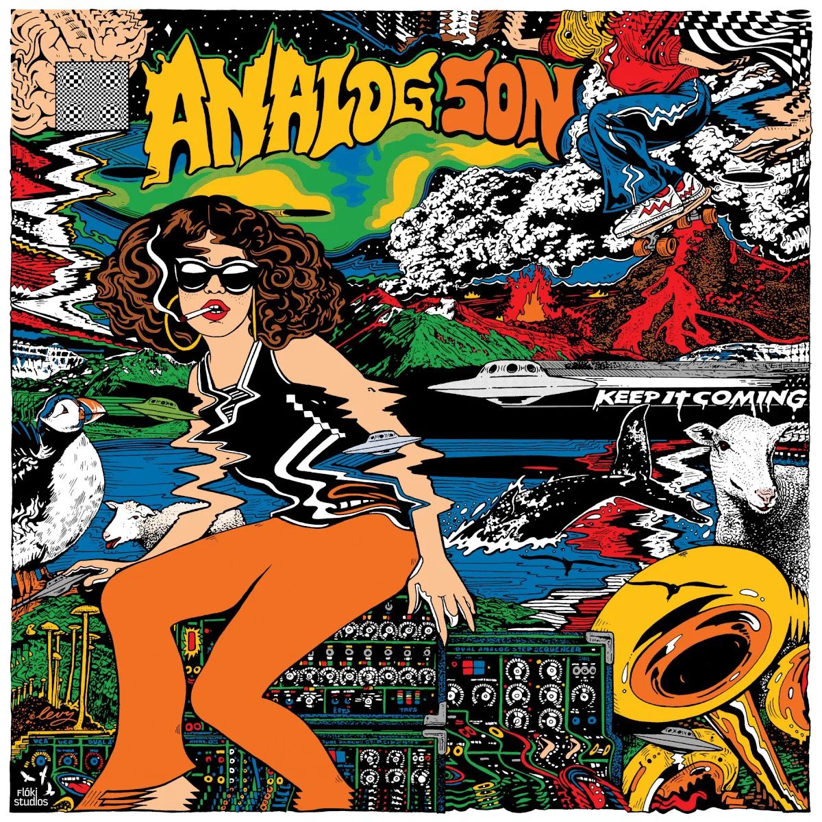 Obal alba Analog Son – Keep It Coming