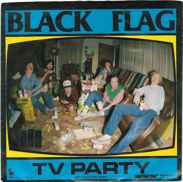 Cover of Black Flag – TV Party