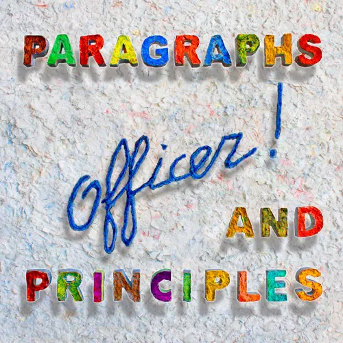 Cover of Officer! – Paragraphs and Principles
