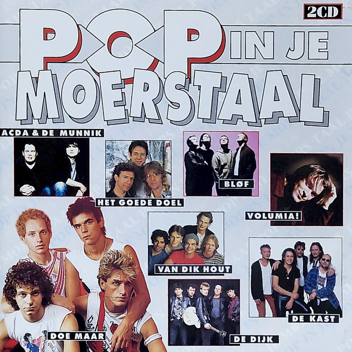 Cover of Various Artists – Pop in je moerstaal