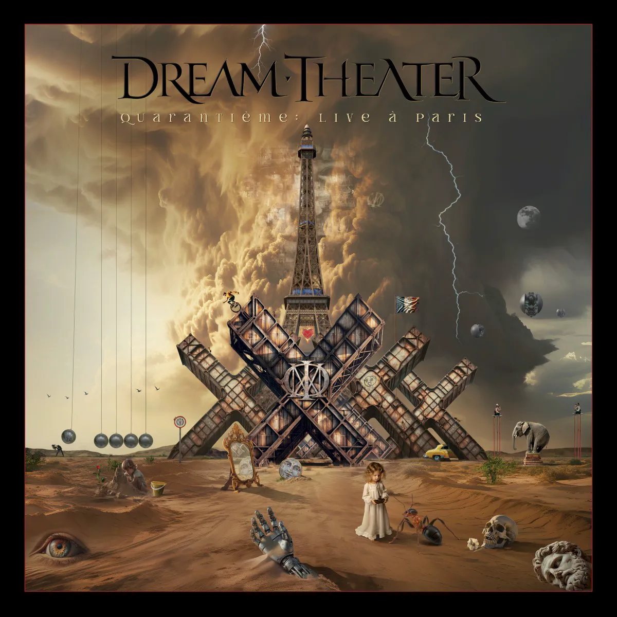 Cover of Dream Theater – Quarantième: Live à Paris