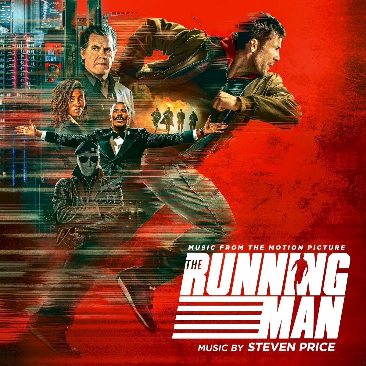 Obal alba The Running Man: Music from the Motion Picture