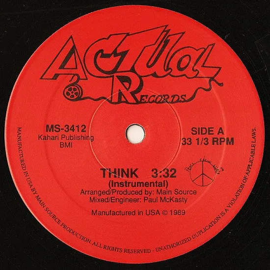 Obal albumu Main Source – Think / Atom