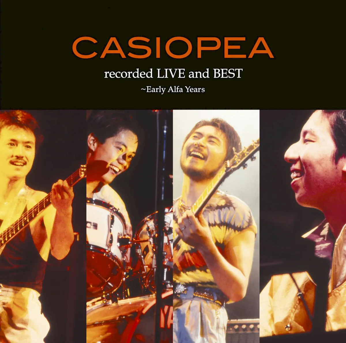 Obal alba Casiopea – recorded LIVE and BEST〜Early Alfa Years