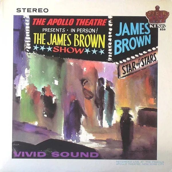 Cover of James Brown – The James Brown Show: Live At The Apollo