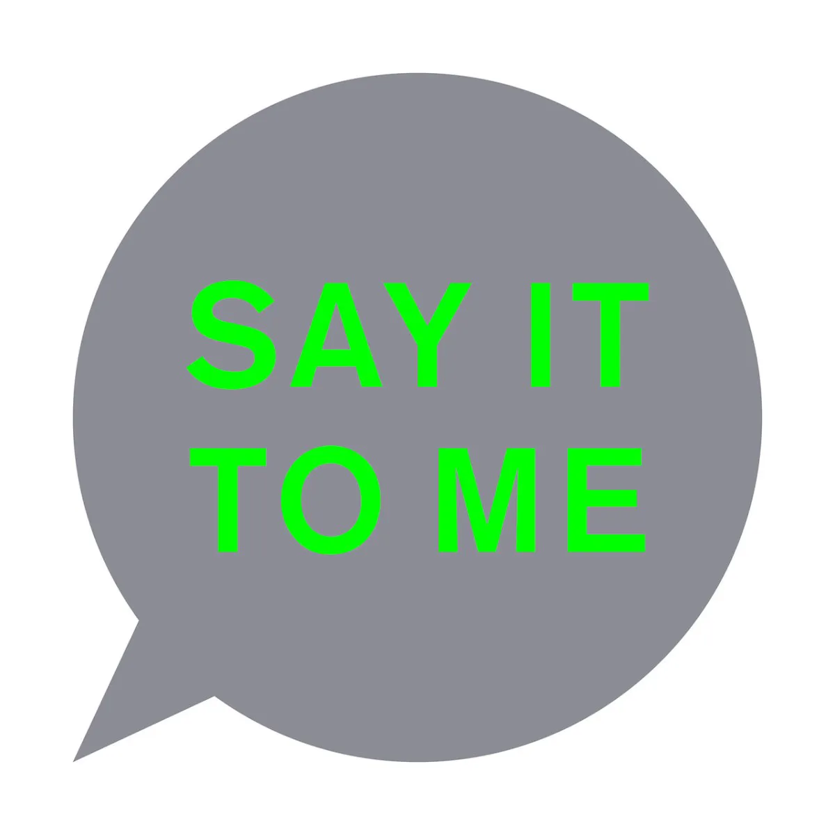 Obal alba Say It to Me