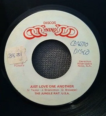 Obal alba The Jungle Rat. U.S.A. – Just Love One Another / Have a Little Faith
