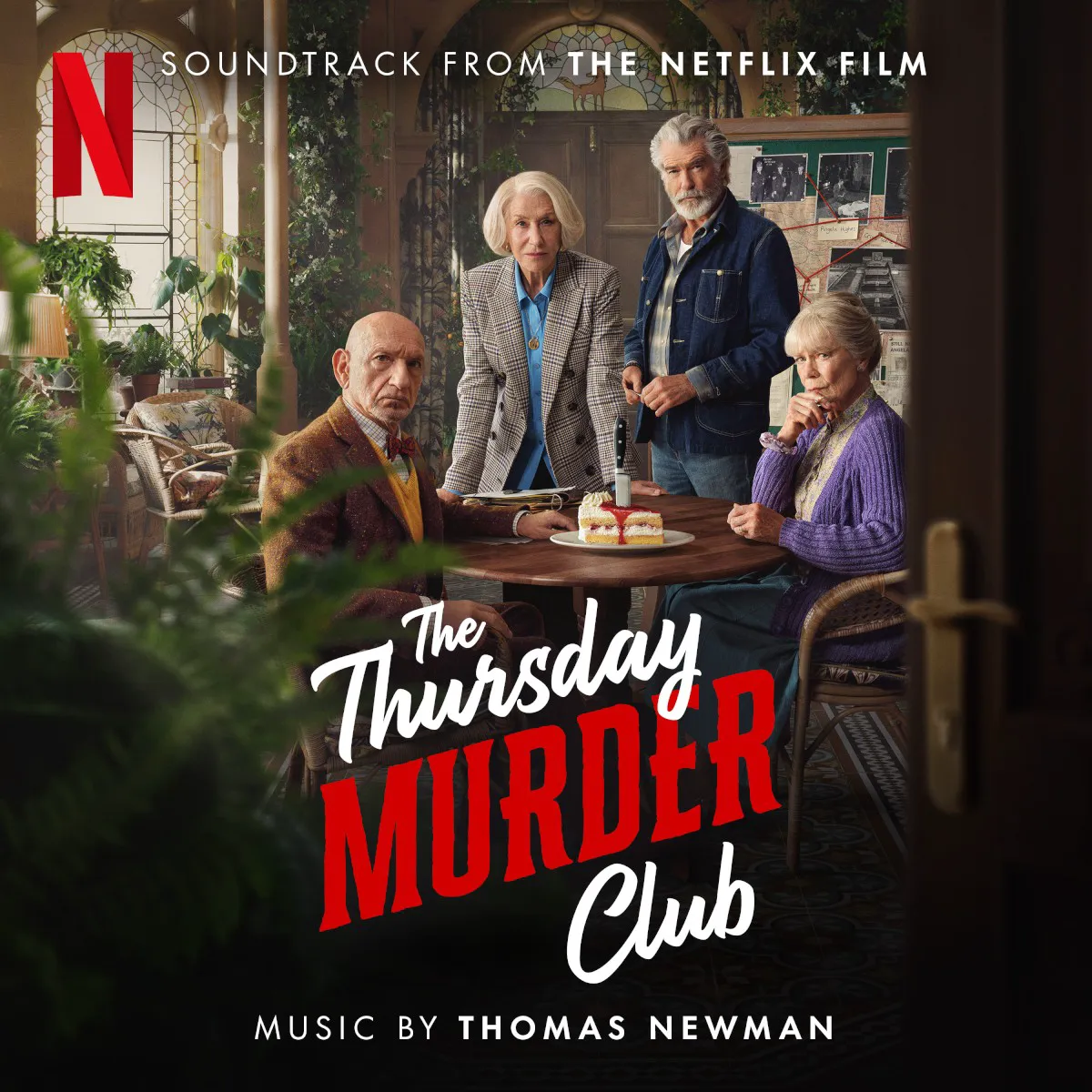 Obal albumu The Thursday Murder Club: Soundtrack From the Netflix Film