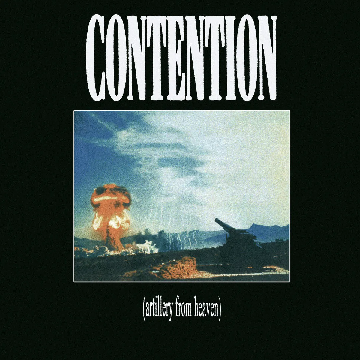 Cover of Contention – Artillery From Heaven