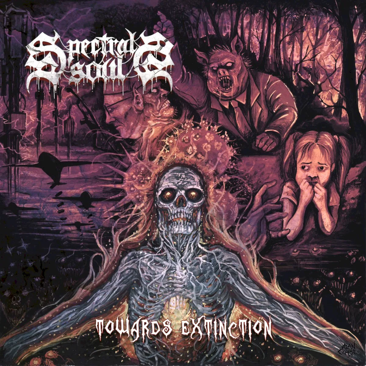 Obal alba Spectral Souls – Towards Extinction