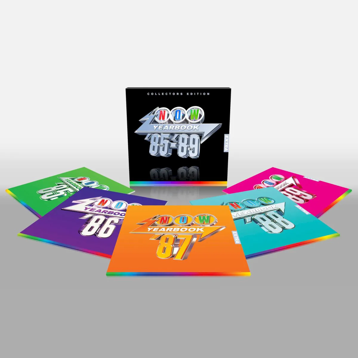 Cover of Various Artists – NOW Yearbook 1985–1989: Vinyl Extra