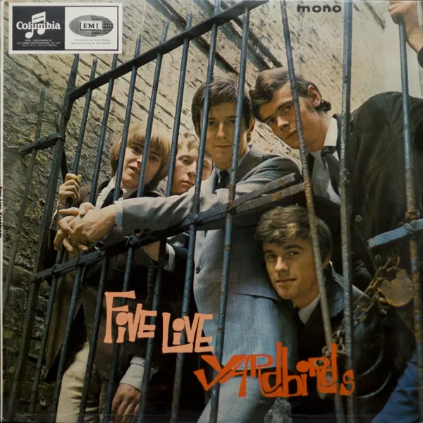 Obal albumu Five Live Yardbirds