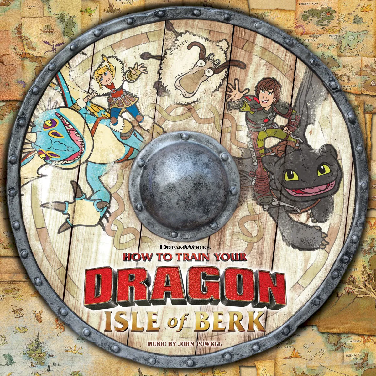 Obal alba How to Train Your Dragon: Isle of Berk