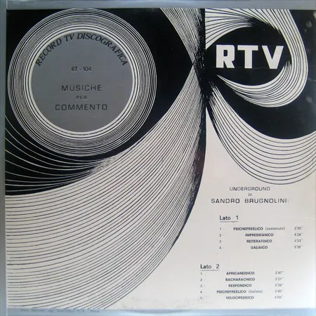 Cover of Sandro Brugnolini – Underground