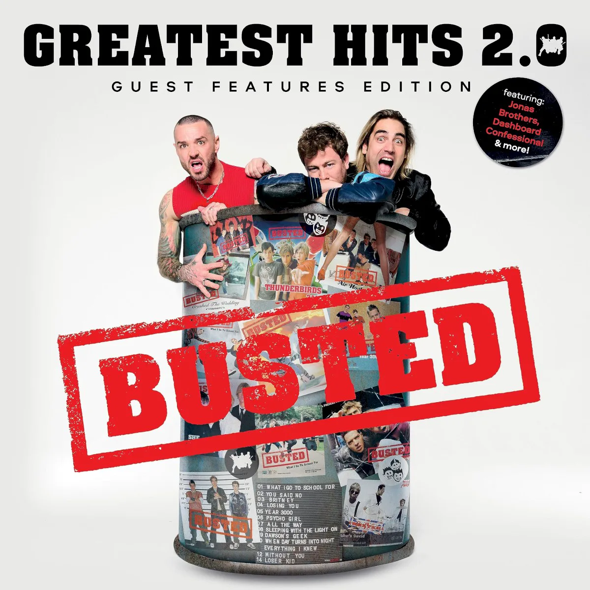 Cover of Busted – Greatest Hits 2.0