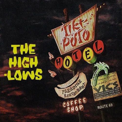 Obal albumu ↑THE HIGH-LOWS↓ – HOTEL TIKI-POTO