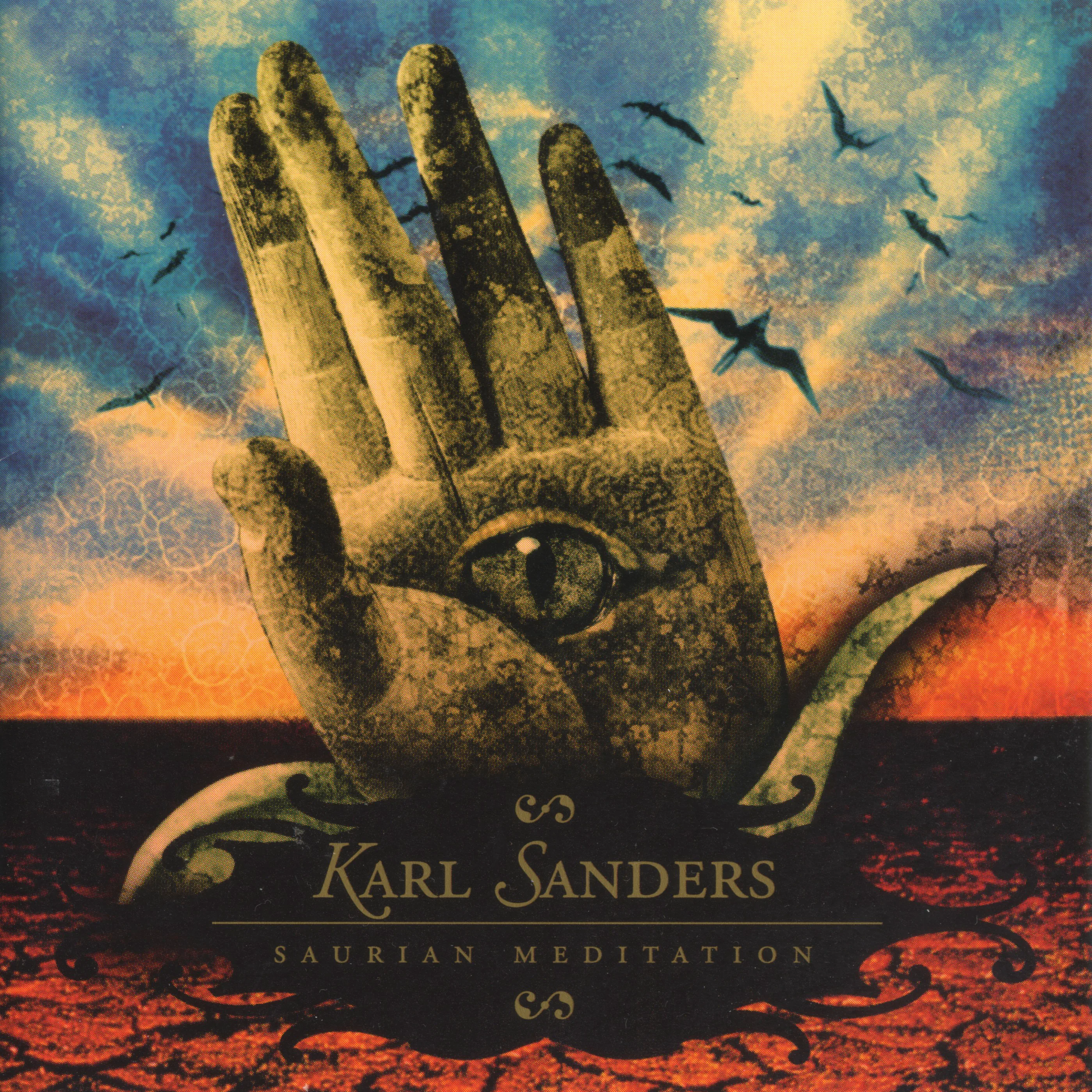 Cover of Karl Sanders – Saurian Meditation