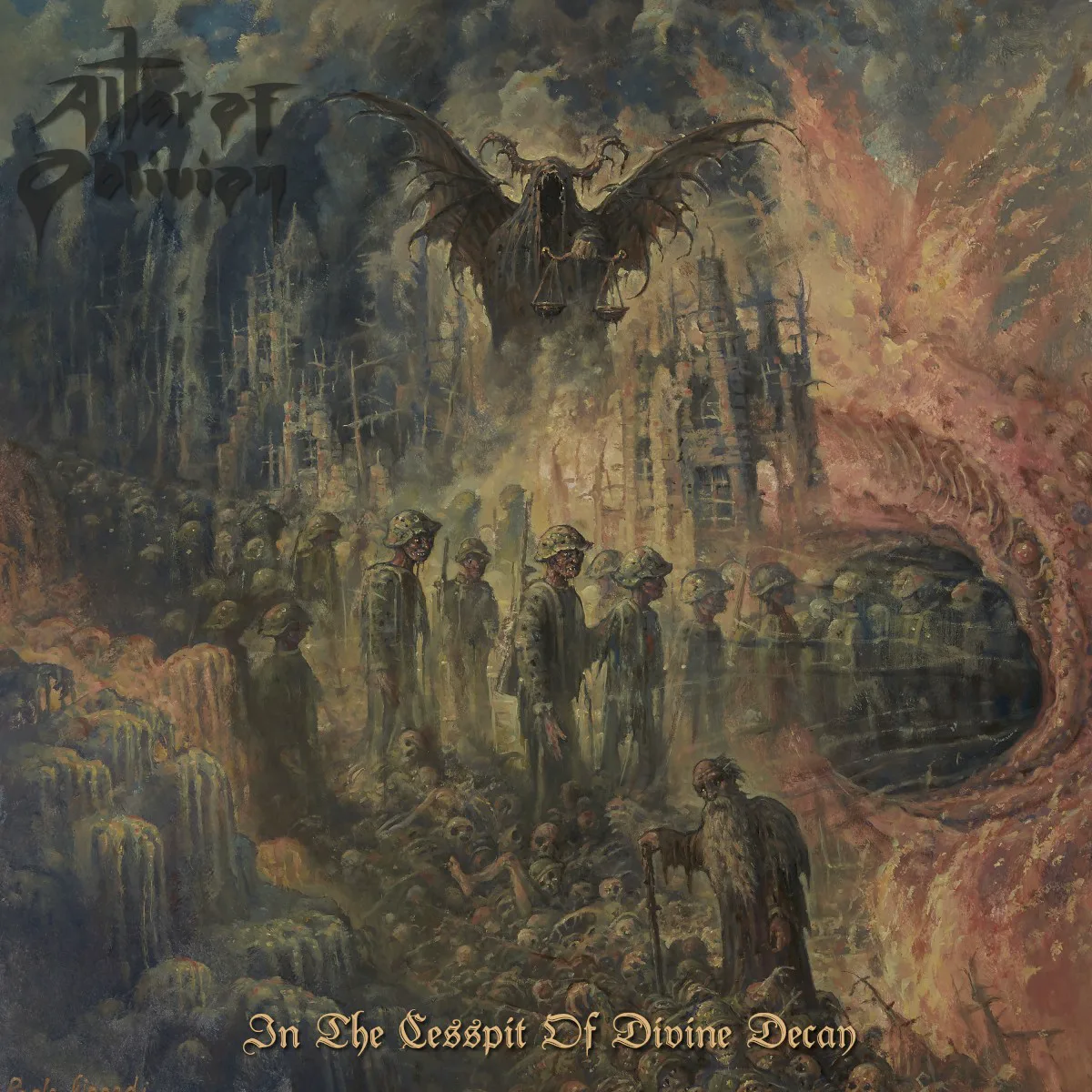 Cover of Altar of Oblivion – In the Cesspit of Divine Decay