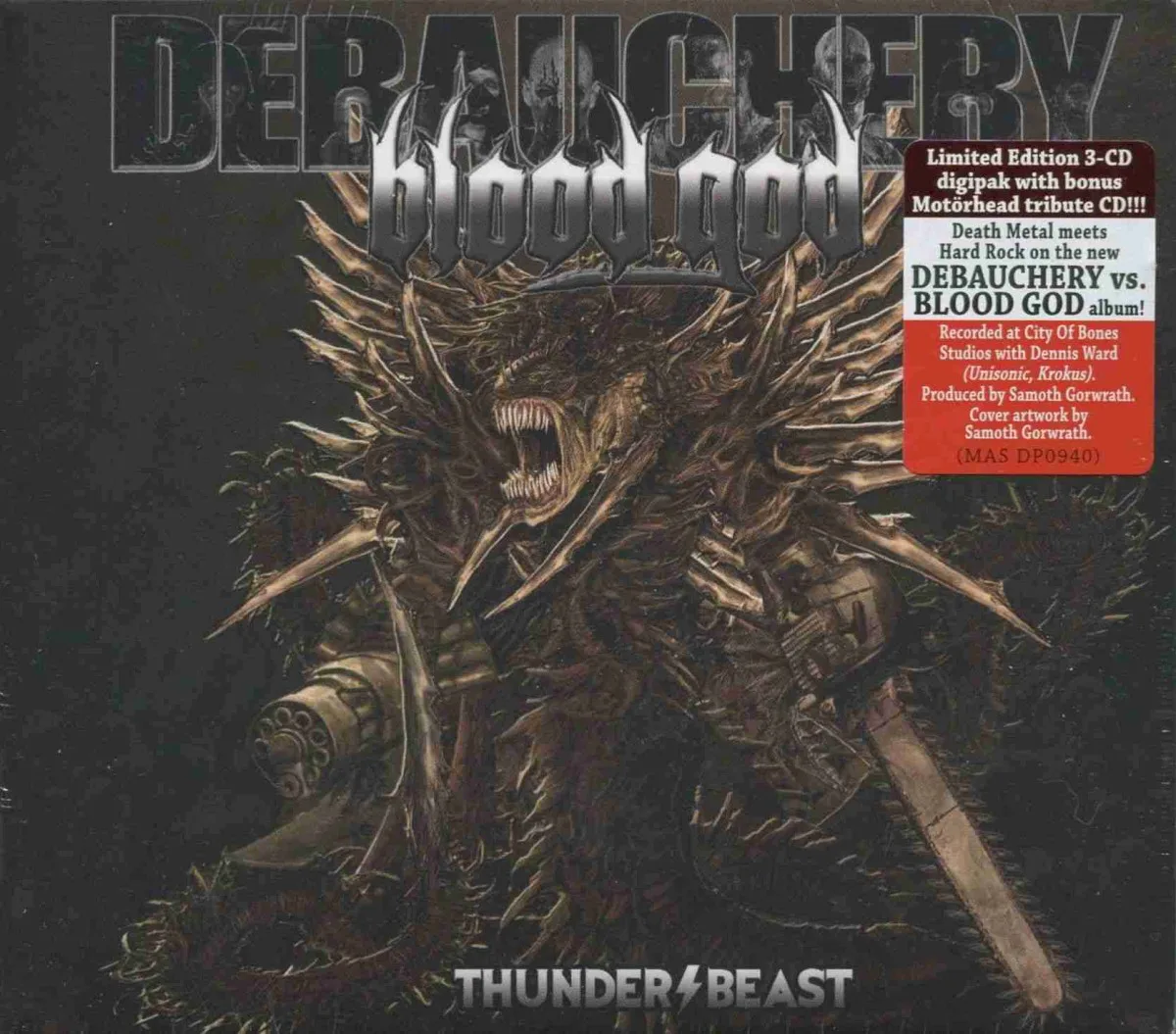 Obal albumu Debauchery, Blood God – Thunderbeast