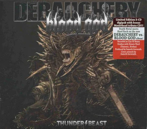Obal albumu Debauchery, Blood God – Thunderbeast
