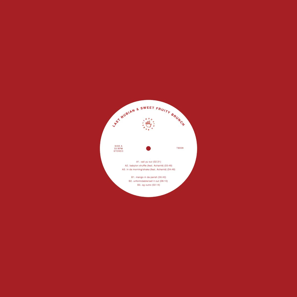 Cover of Last Nubian, Sweet Fruity Brunch – Babylon Shuffle