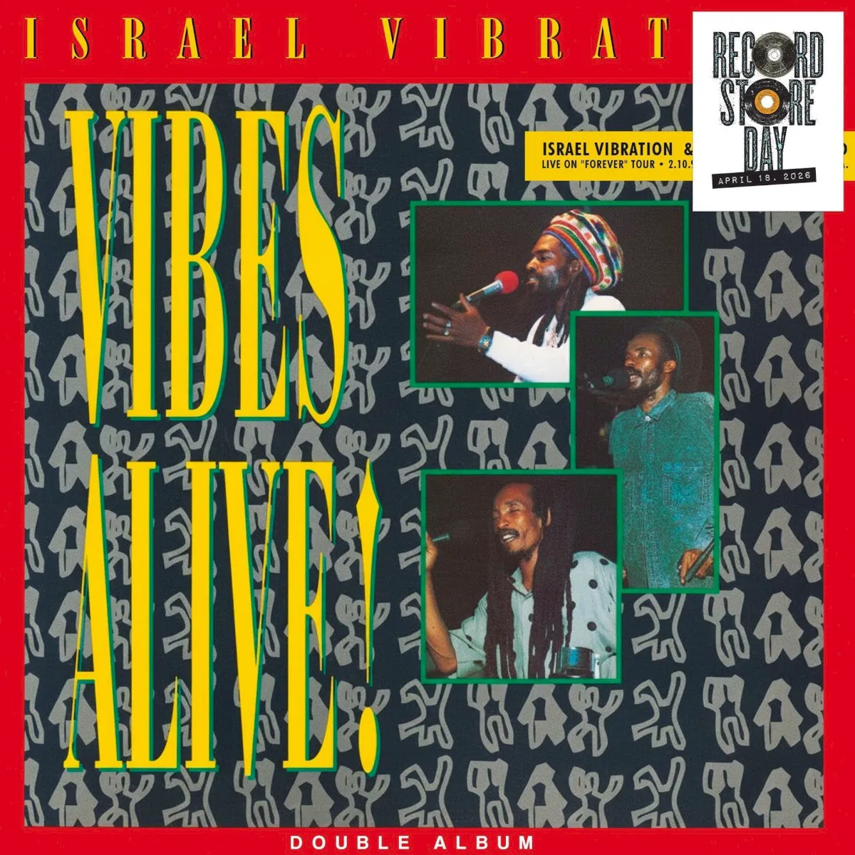 Cover of Israel Vibration – Vibes Alive!