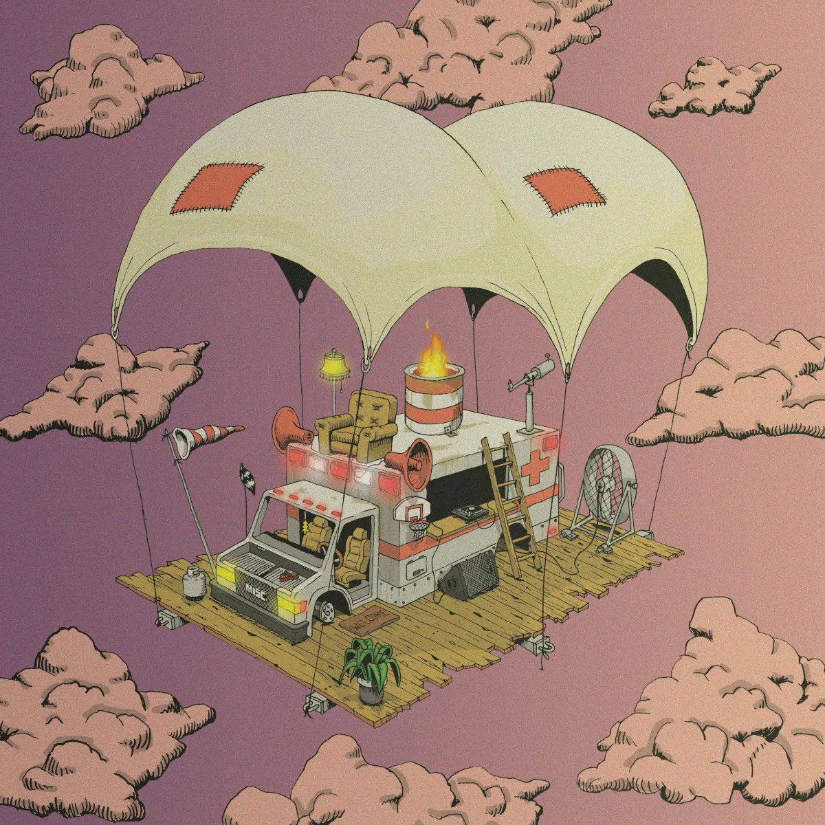 Cover of Misc – Partager l'ambulance