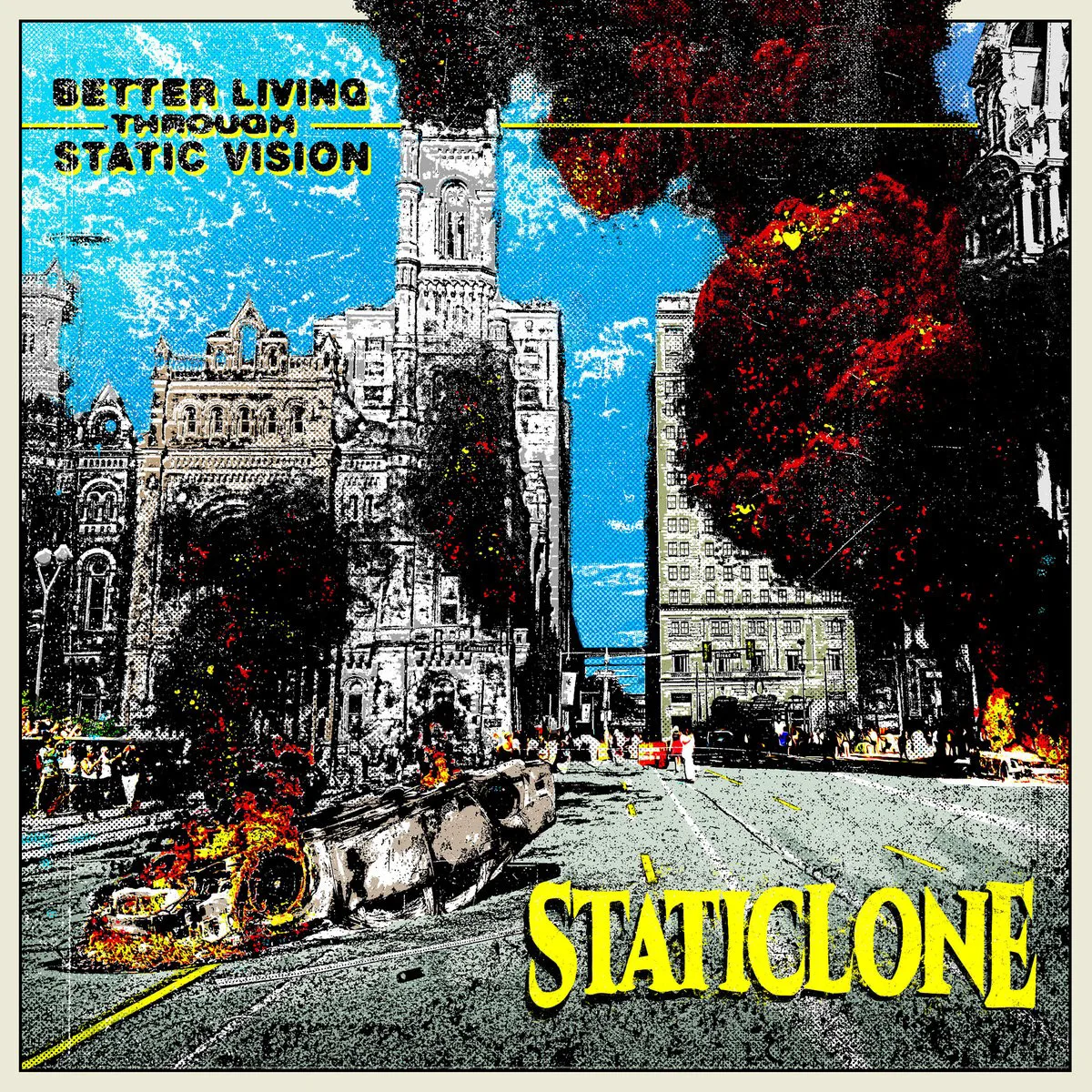 Obal alba Staticlone – Better Living Through Static Vision