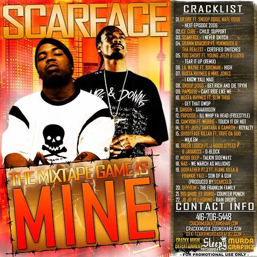 Obal alba Scarface: The Mixtape Game Is Mine