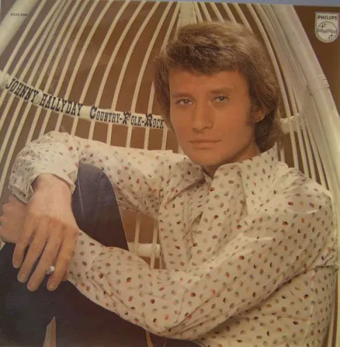 Cover of Johnny Hallyday – Country, Folk, Rock