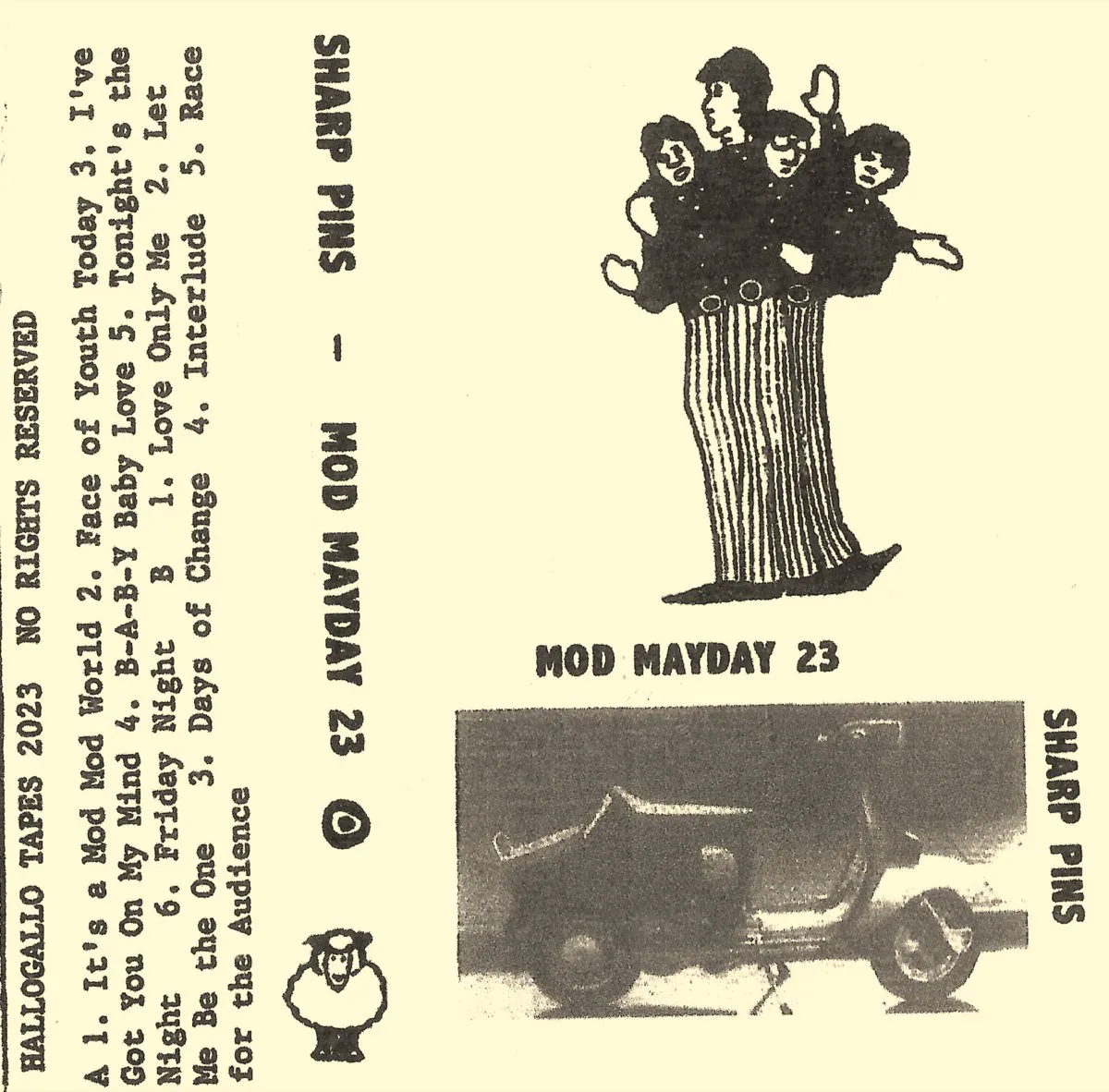 Cover of Sharp Pins – Mod Mayday 23