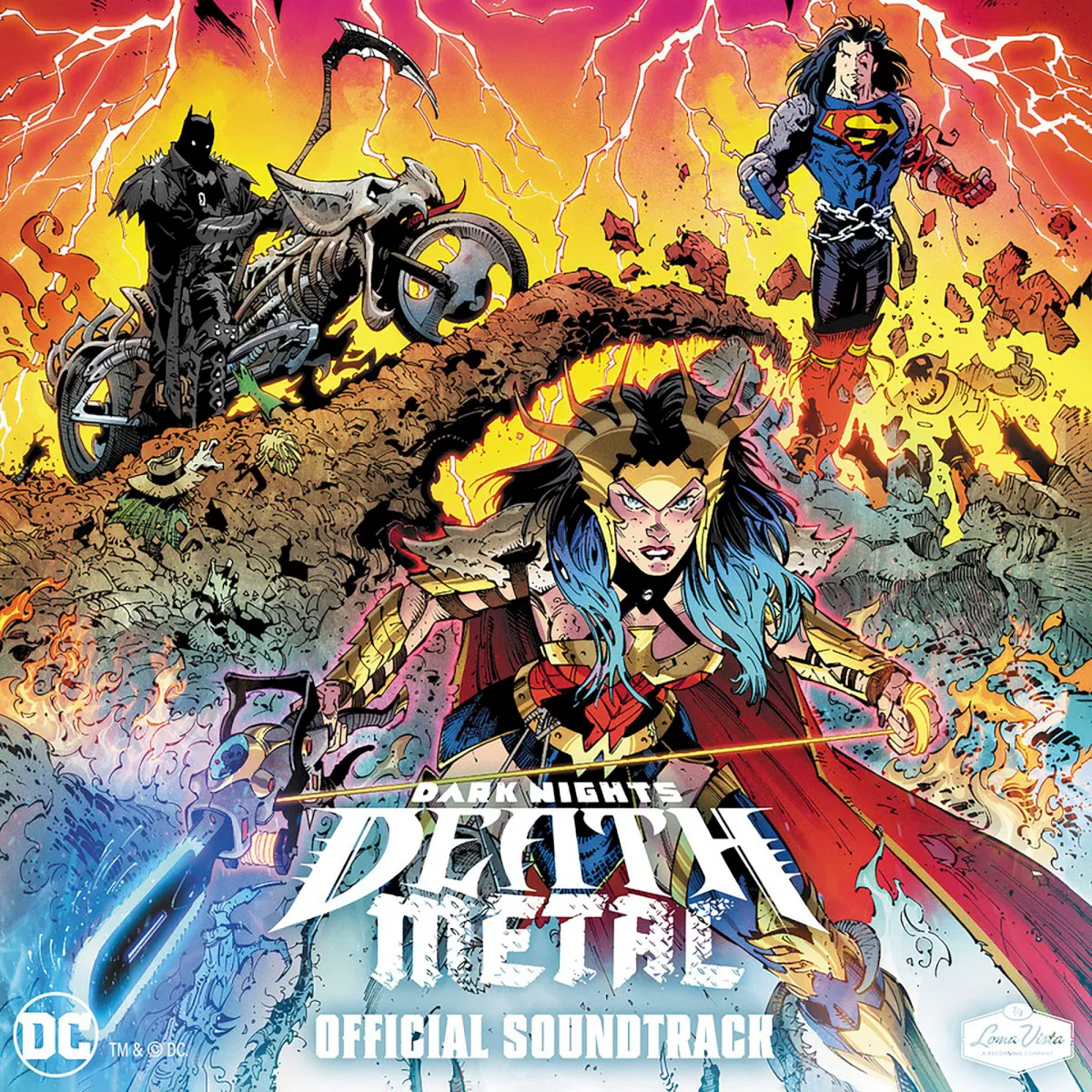 Obal albumu Various Artists – Dark Nights: Death Metal Soundtrack