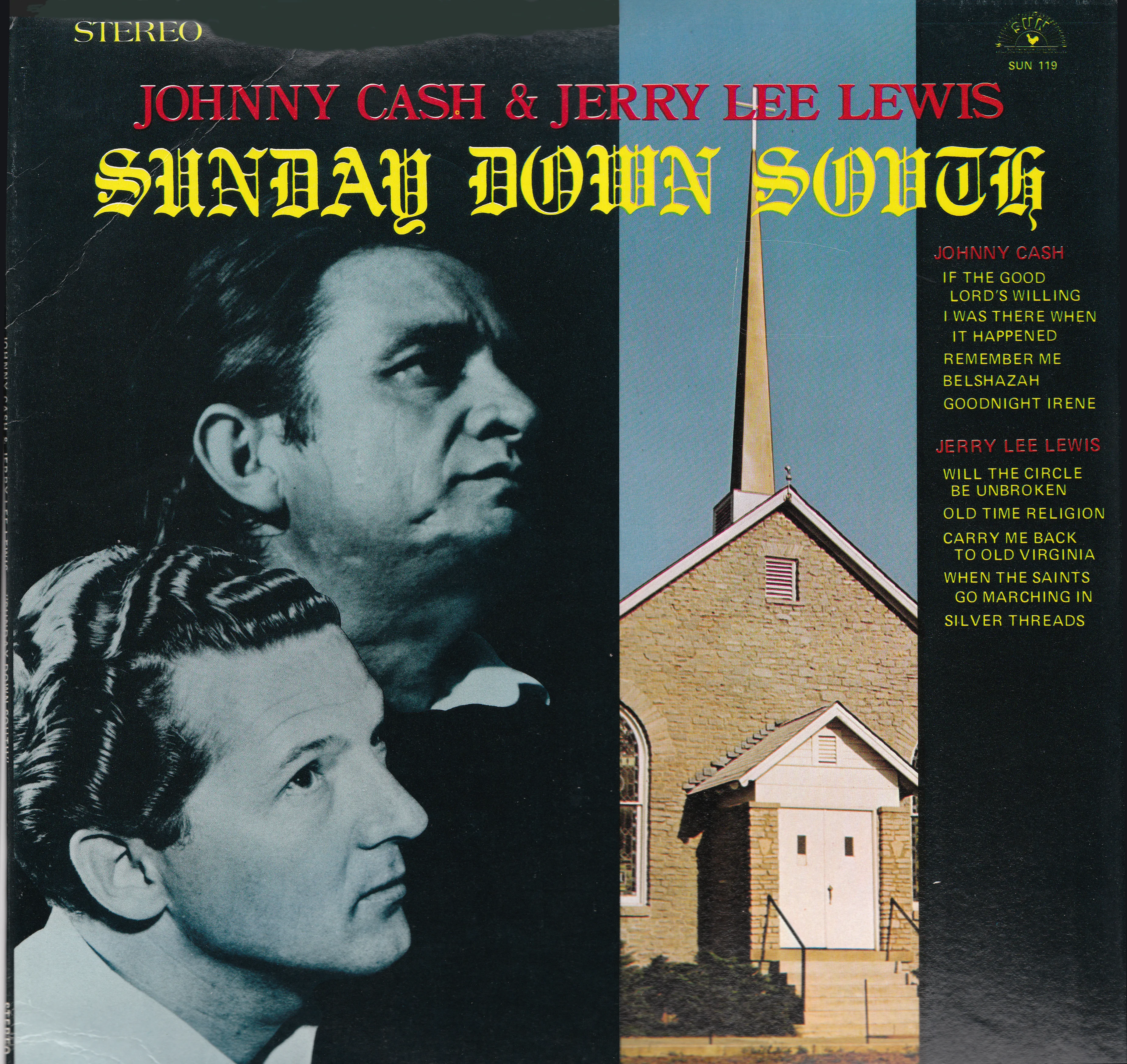 Obal alba Jerry Lee Lewis, Johnny Cash – Sunday Down South